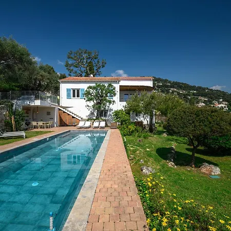 Shangrila, Charming House With Sea View, Swimming Pool And Garden Nr Monaco And Italy Villa