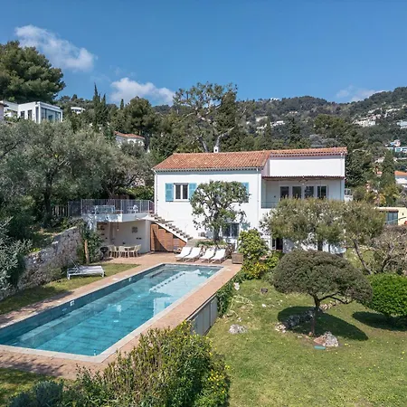 Shangrila, Charming House With Sea View, Swimming Pool And Garden Nr Monaco And Italy