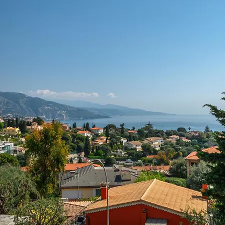 Shangrila, Charming House With Sea View, Swimming Pool And Garden Nr Monaco And Italy *